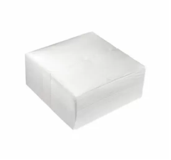 Салфетки бумажные 1сл 33х33 300л/упак белые сложение 1/8 /9