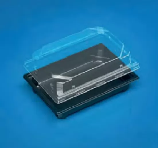 Упаковка ПР-С-19 К д/суши КРЫШКА прозрачная/400