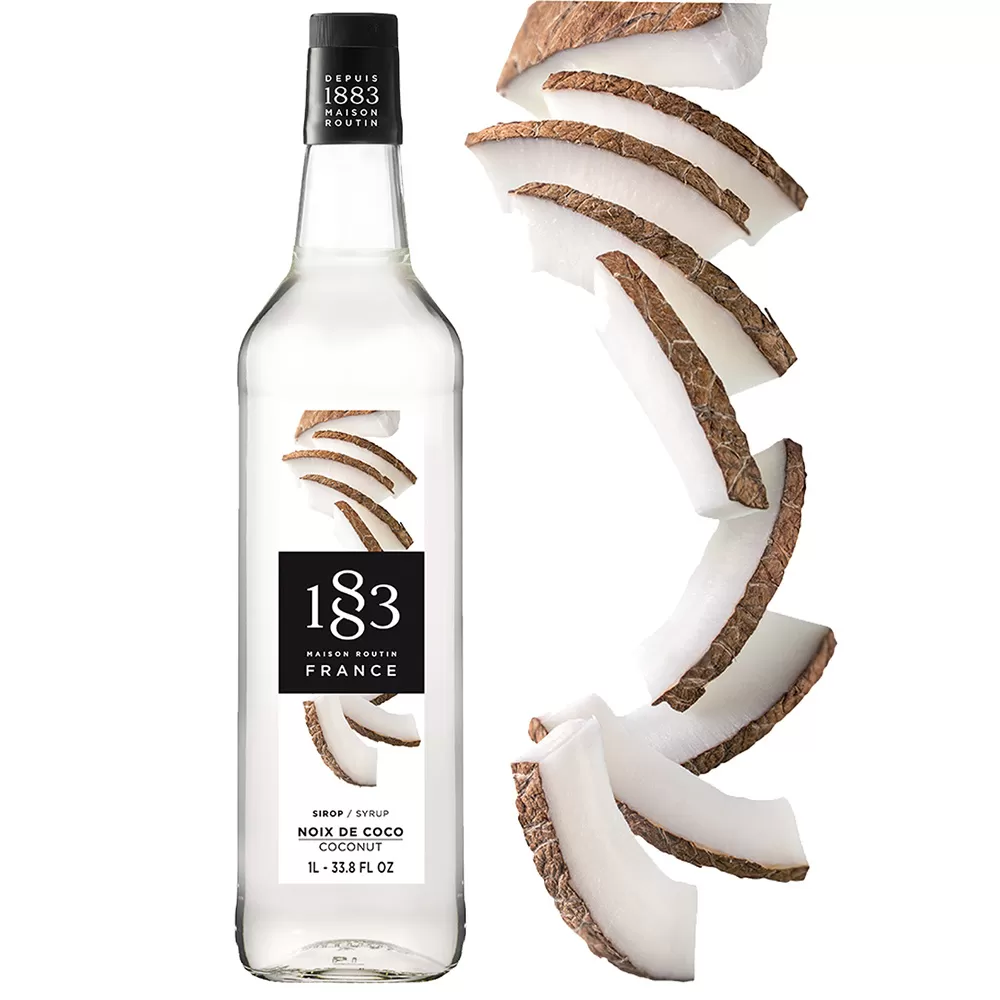 Сироп «Кокос» «Рутин 1883» стекло 1л