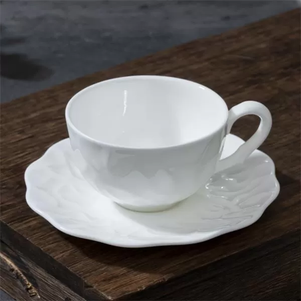 Блюдце d 12 см h 1 см, костяной фарфор, Origami (для чашки CDF OR09)