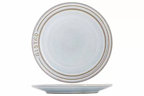 Тарелка мелкая d 21 см h 1,5 см, Bistro Vintage White