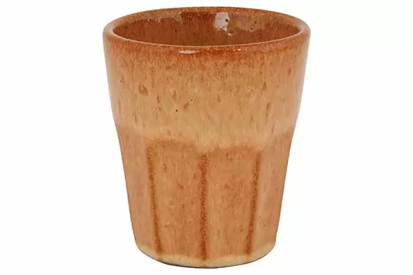 Кружка без ручки 290 мл, d 8,7 см h 9,8 см, Bistro Mustard Yellow