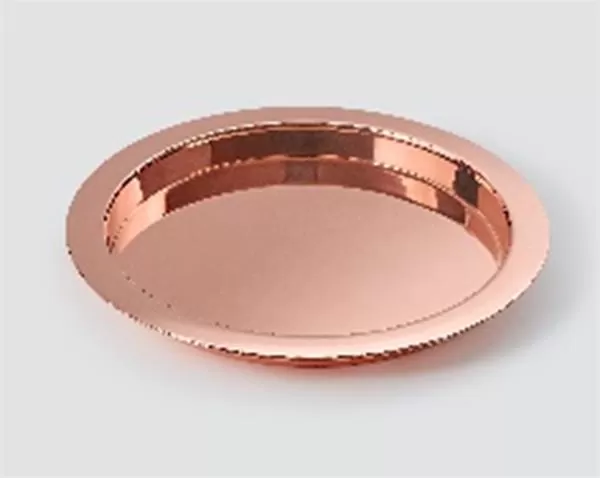 Поднос 30 см «Купер Плюс», медный, полированный