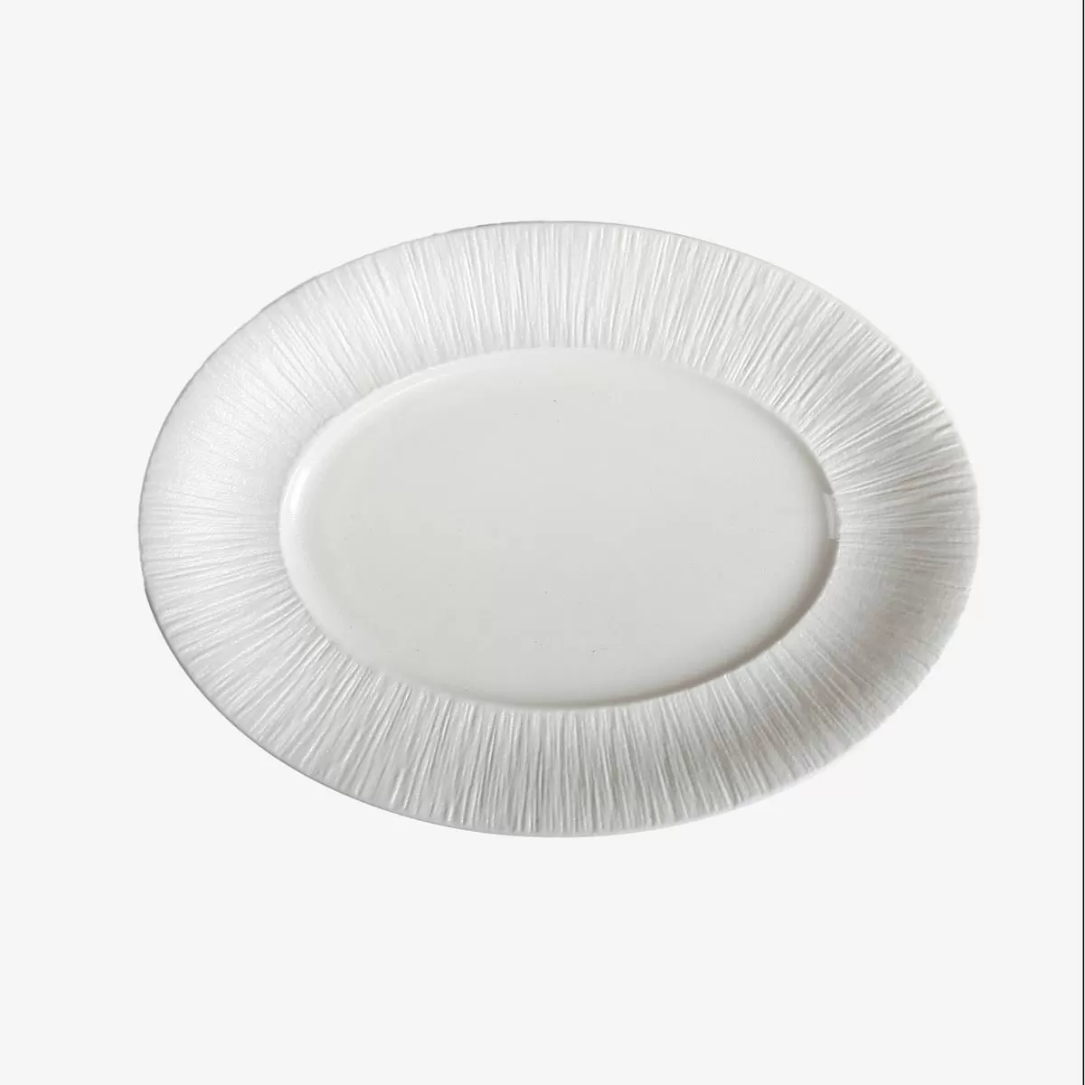 Блюдо овальное 36 см,серия "White Moon",  P.L. — Proff Cuisine