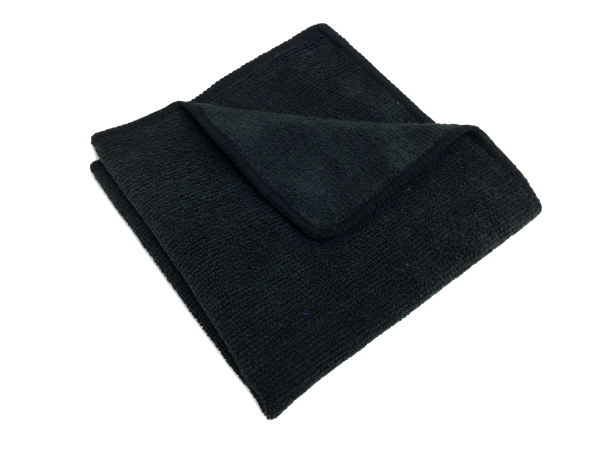 Салфетка микрофибра универ.Textop 29*29 ЧЕРНАЯ не в инд.упак /1/300