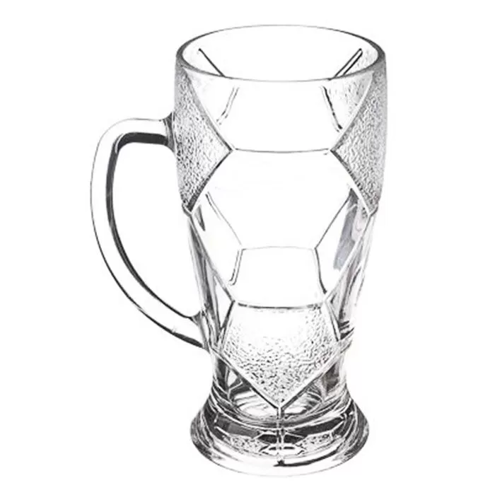Кружка пивная "Лига" 500 мл, d 95 мм, h 170 мм, b 134 мм, стекло