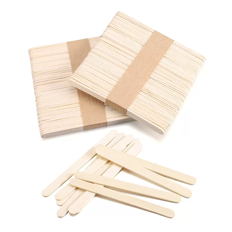 Палочки для мороженого деревянные, 11,4 см, 100 шт/уп